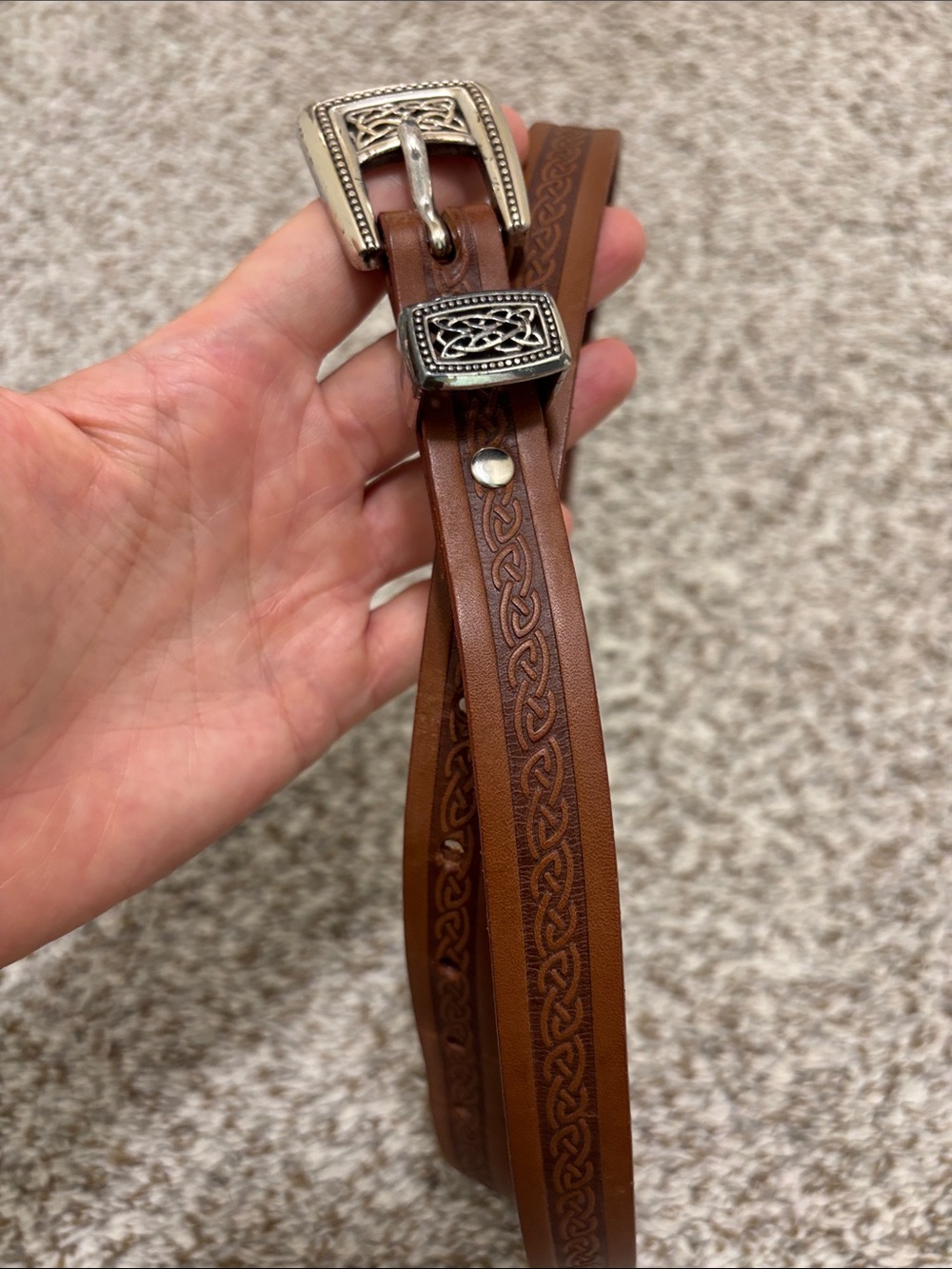 Lee River Genuine leather belt 32/34